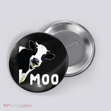 Cow Gift Button