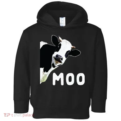 Cow Gift Toddler Hoodie