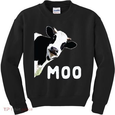 Cow Gift Kids Sweatshirt