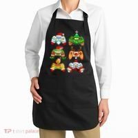 Christmas Gamer Controller Holiday Gift Apron thumb 2