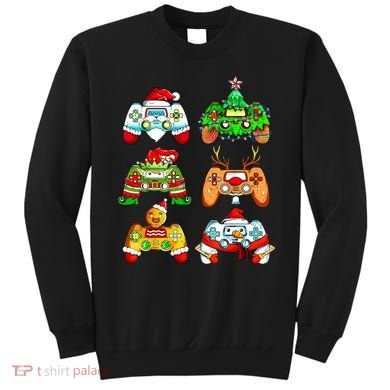 Christmas Gamer Controller Holiday Gift Sweatshirt