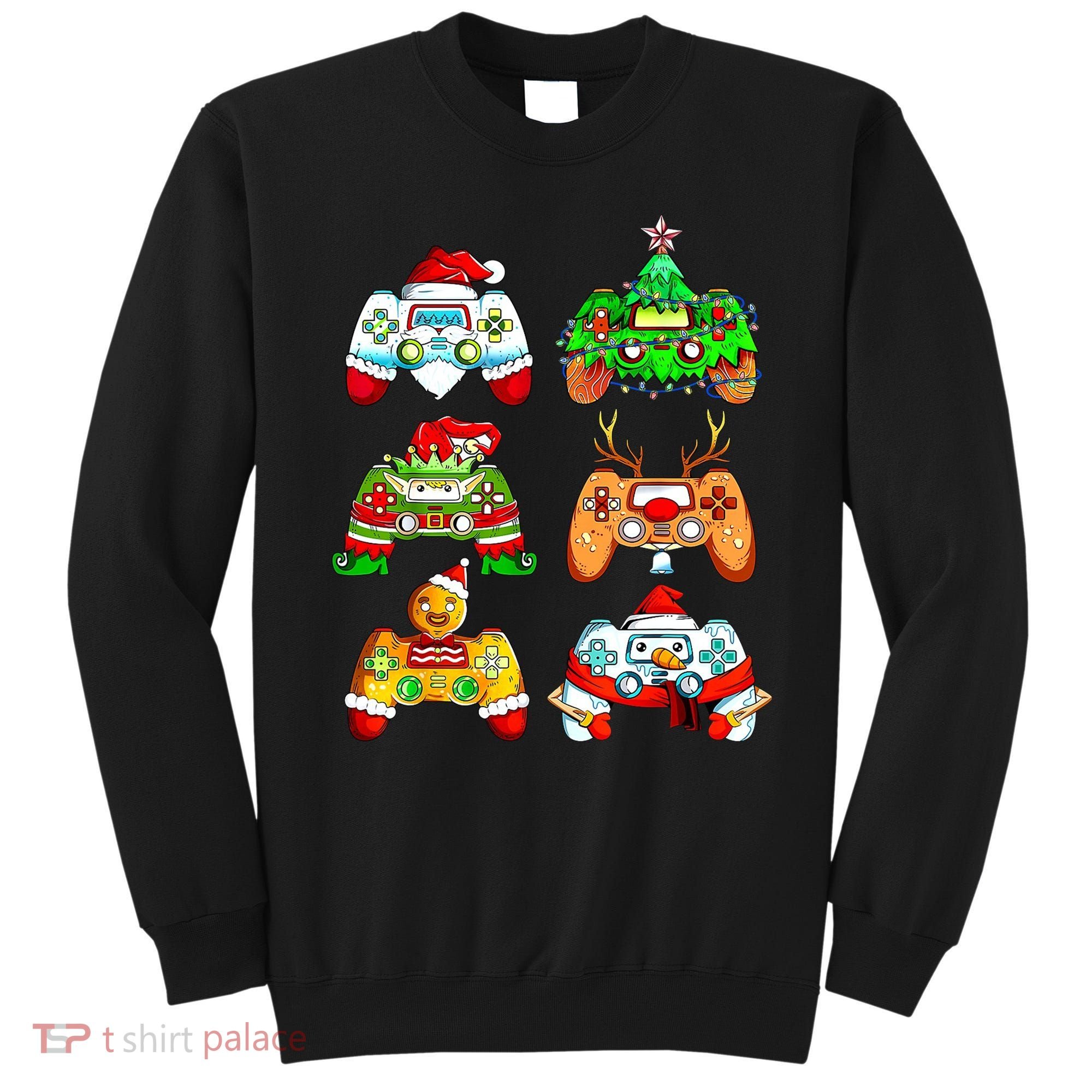 Christmas Gamer Controller Holiday Gift Sweatshirt
