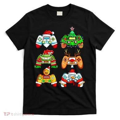Christmas Gamer Controller Holiday Gift T-Shirt