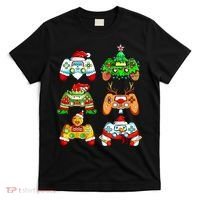Christmas Gamer Controller Holiday Gift T-Shirt thumb 0