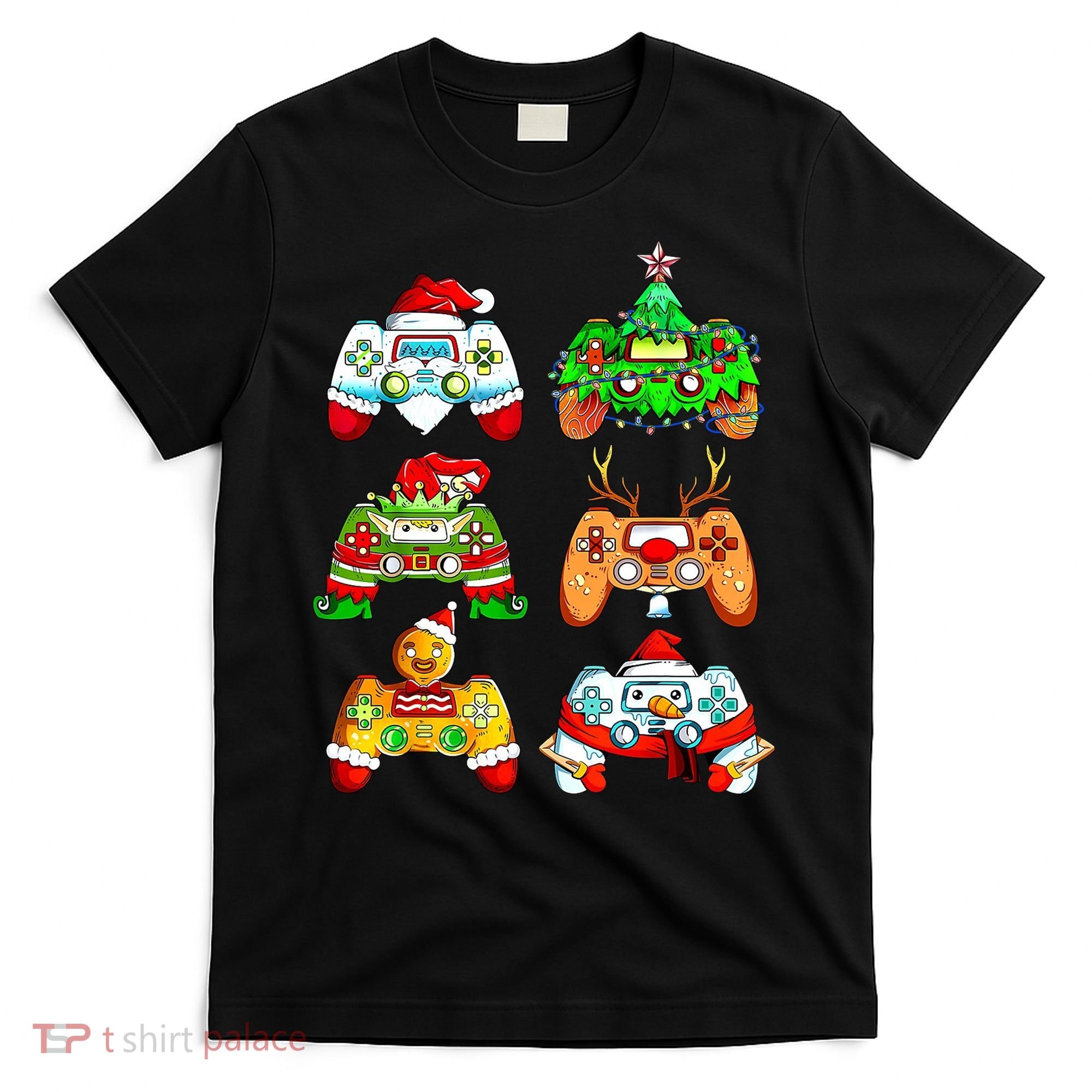Christmas Gamer Controller Holiday Gift T-Shirt