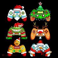 Christmas Gamer Controller Holiday Gift Women's Tank Top thumb 5