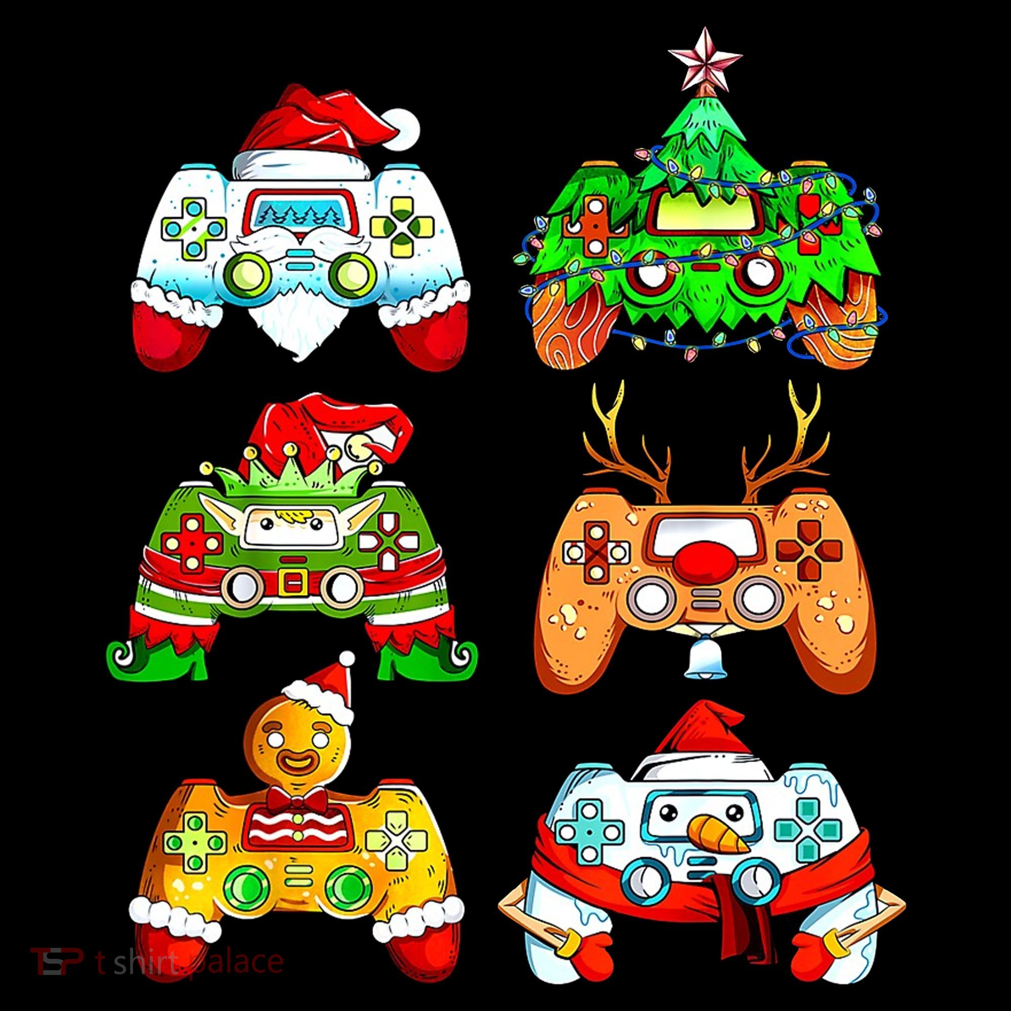 Christmas Gamer Controller Holiday Gift Women's Tank Top