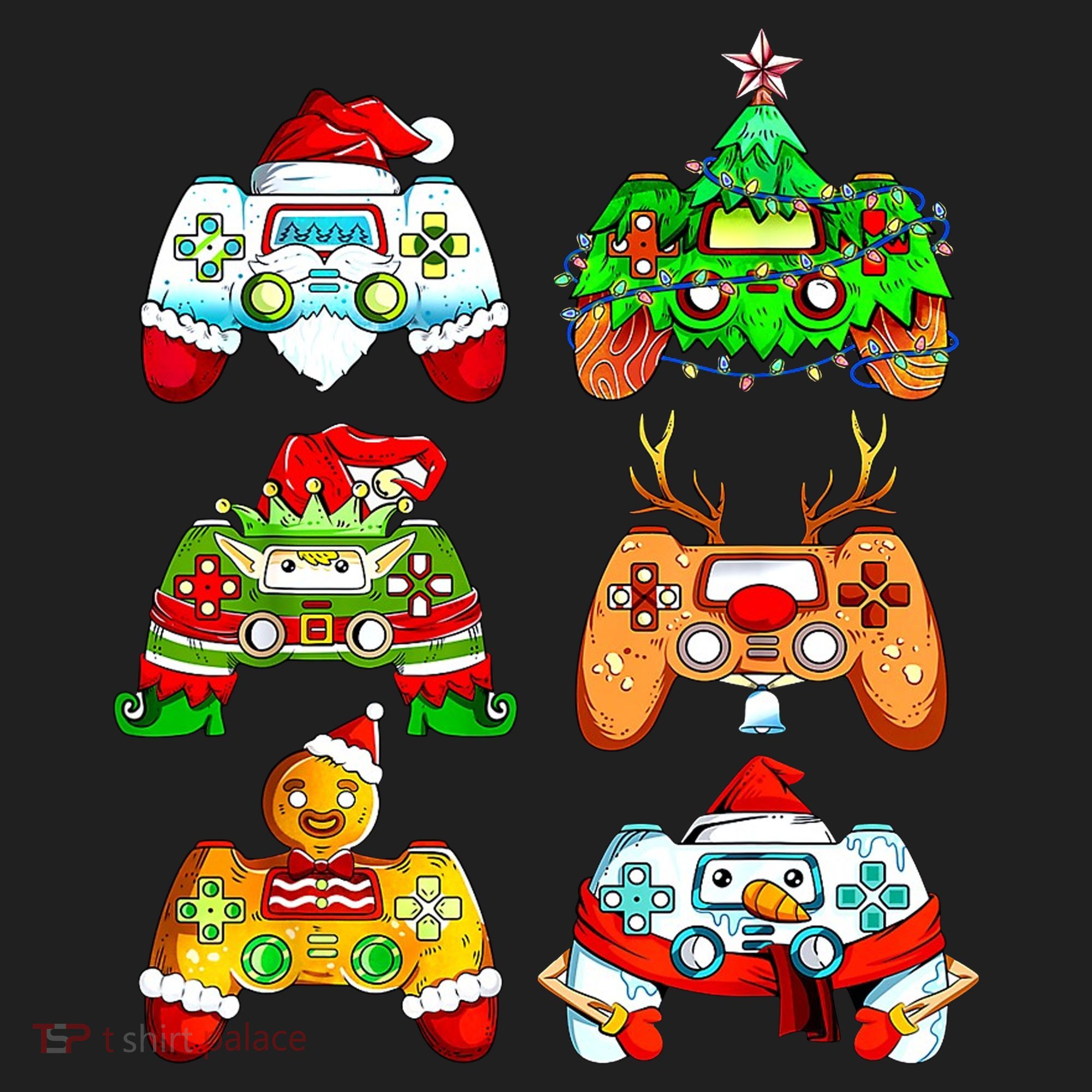 Christmas Gamer Controller Holiday Gift Hat