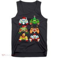Christmas Gamer Controller Holiday Gift Tank Top thumb 0