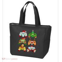 Christmas Gamer Controller Holiday Gift Tote Bag thumb 3