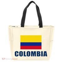 Colombia Gift Columbian Flag Pride Gift Tote Bag thumb 0