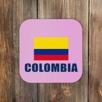 Colombia Gift Columbian Flag Pride Gift Coaster thumb 0