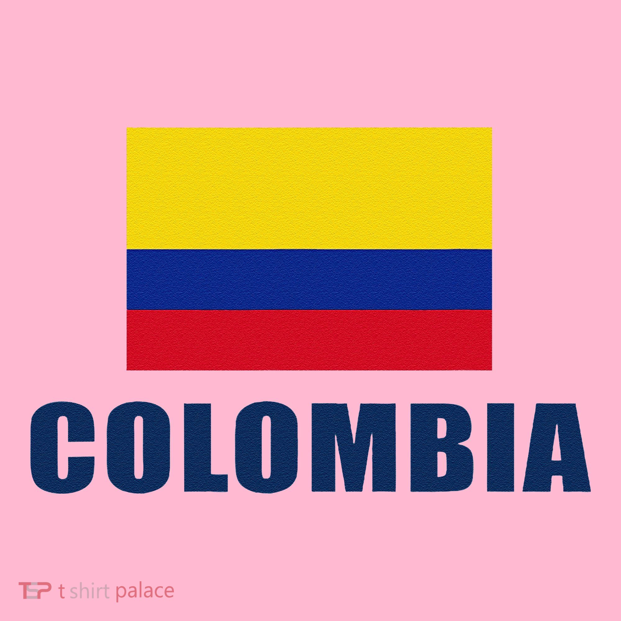 Colombia Gift Columbian Flag Pride Gift Coaster