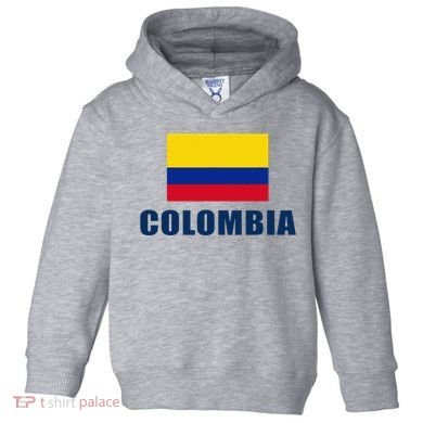 Colombia Gift Columbian Flag Pride Gift Toddler Hoodie