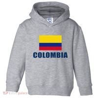 Colombia Gift Columbian Flag Pride Gift Toddler Hoodie thumb 0