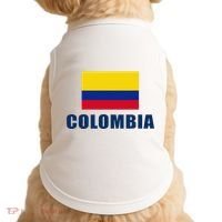 Colombia Gift Columbian Flag Pride Gift Doggie Tank thumb 0
