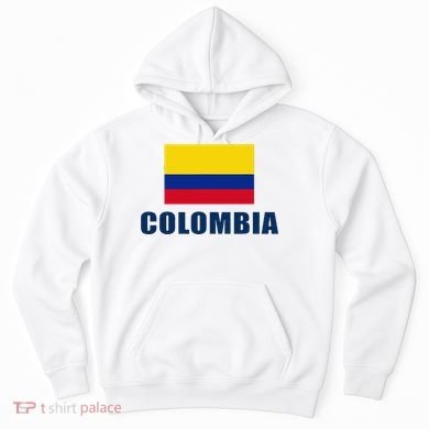 Colombia Gift Columbian Flag Pride Gift Hoodie