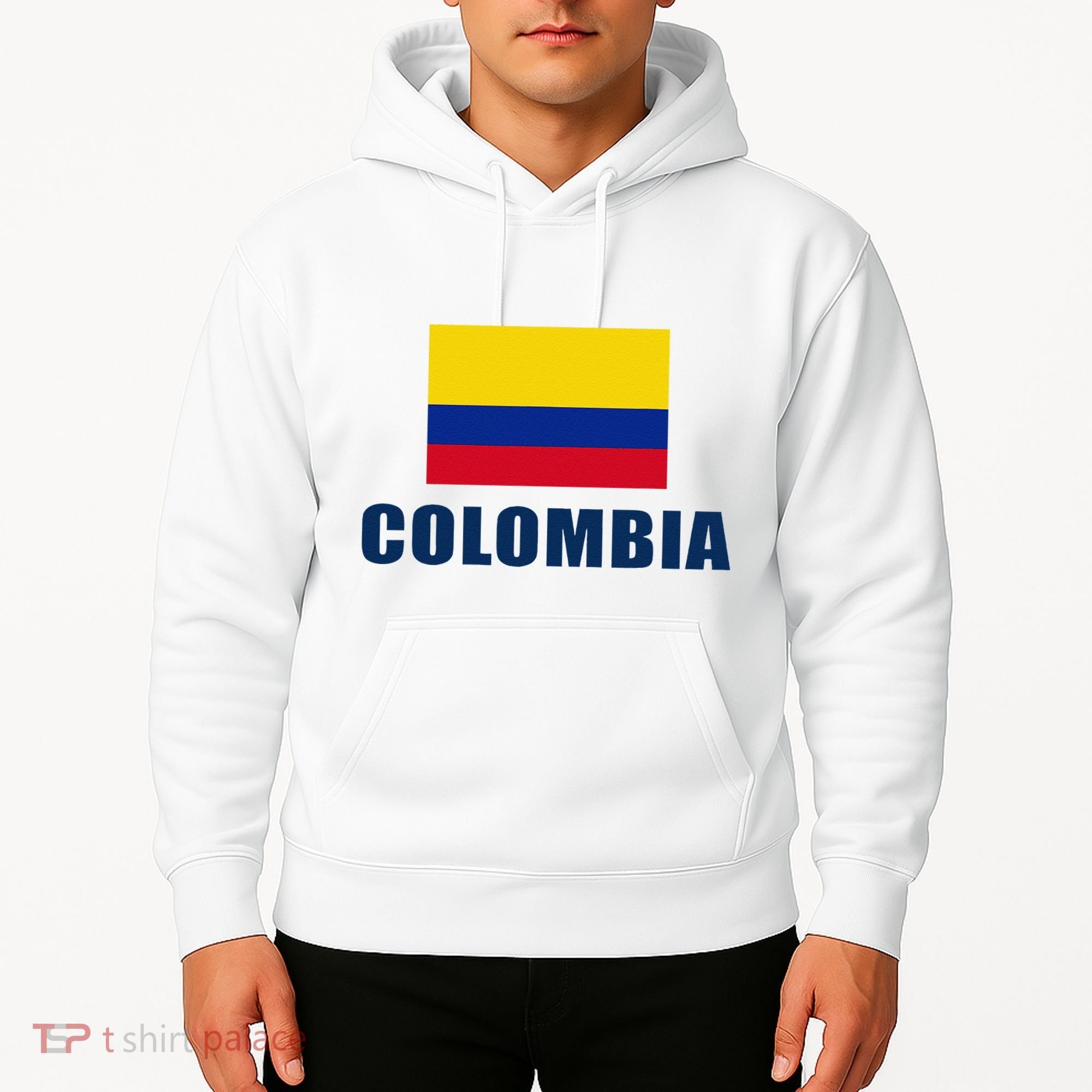 Colombia Gift Columbian Flag Pride Gift Hoodie