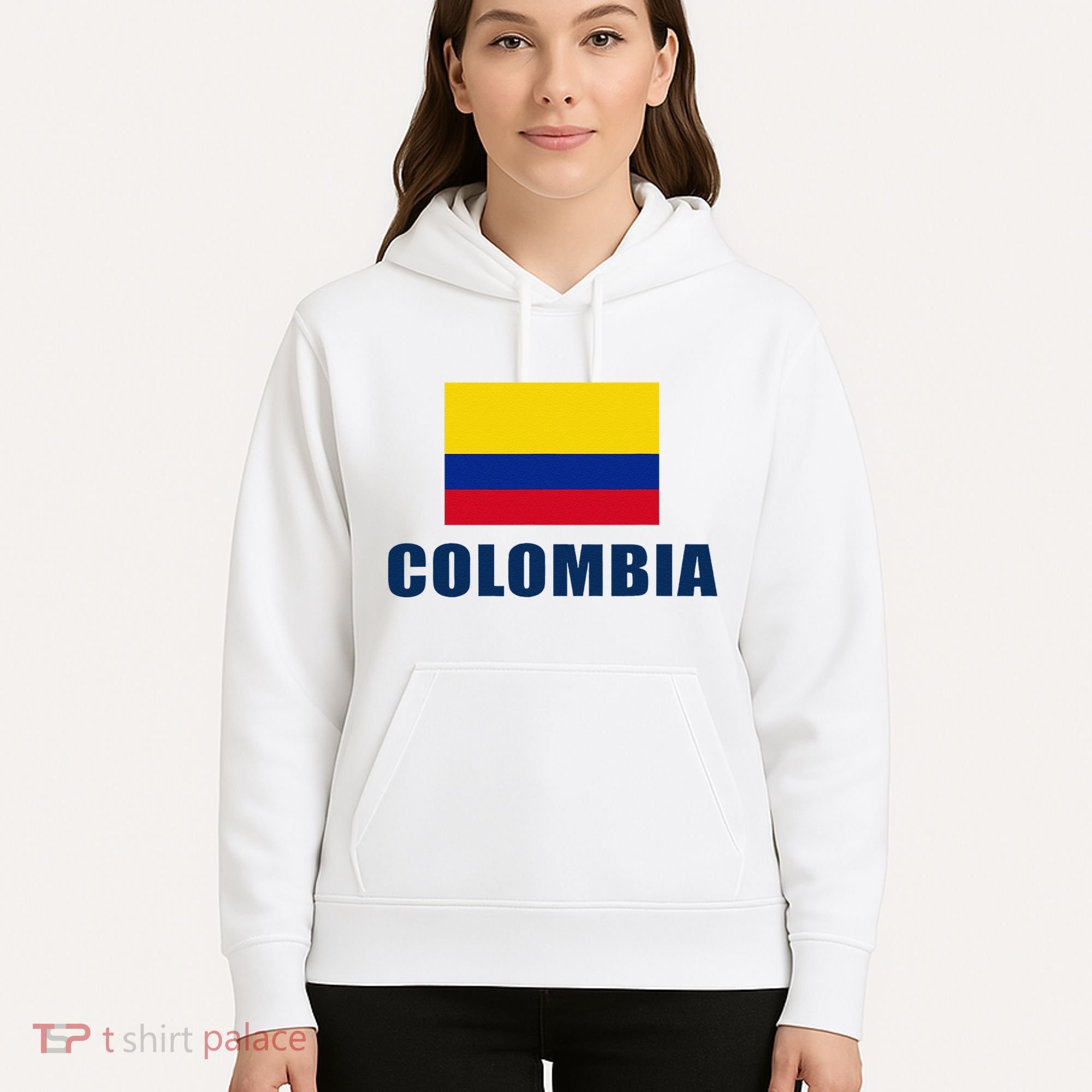 Colombia Gift Columbian Flag Pride Gift Hoodie