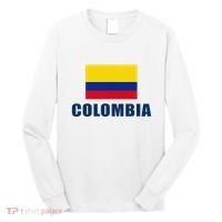 Colombia Gift Columbian Flag Pride Gift Long Sleeve Shirt thumb 0