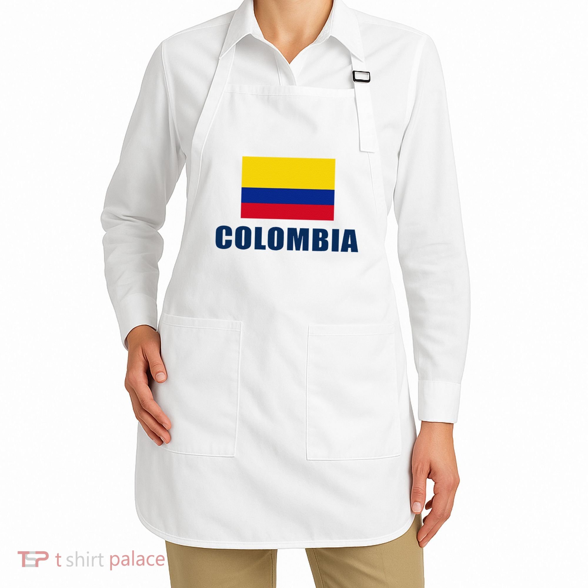 Colombia Gift Columbian Flag Pride Gift Apron