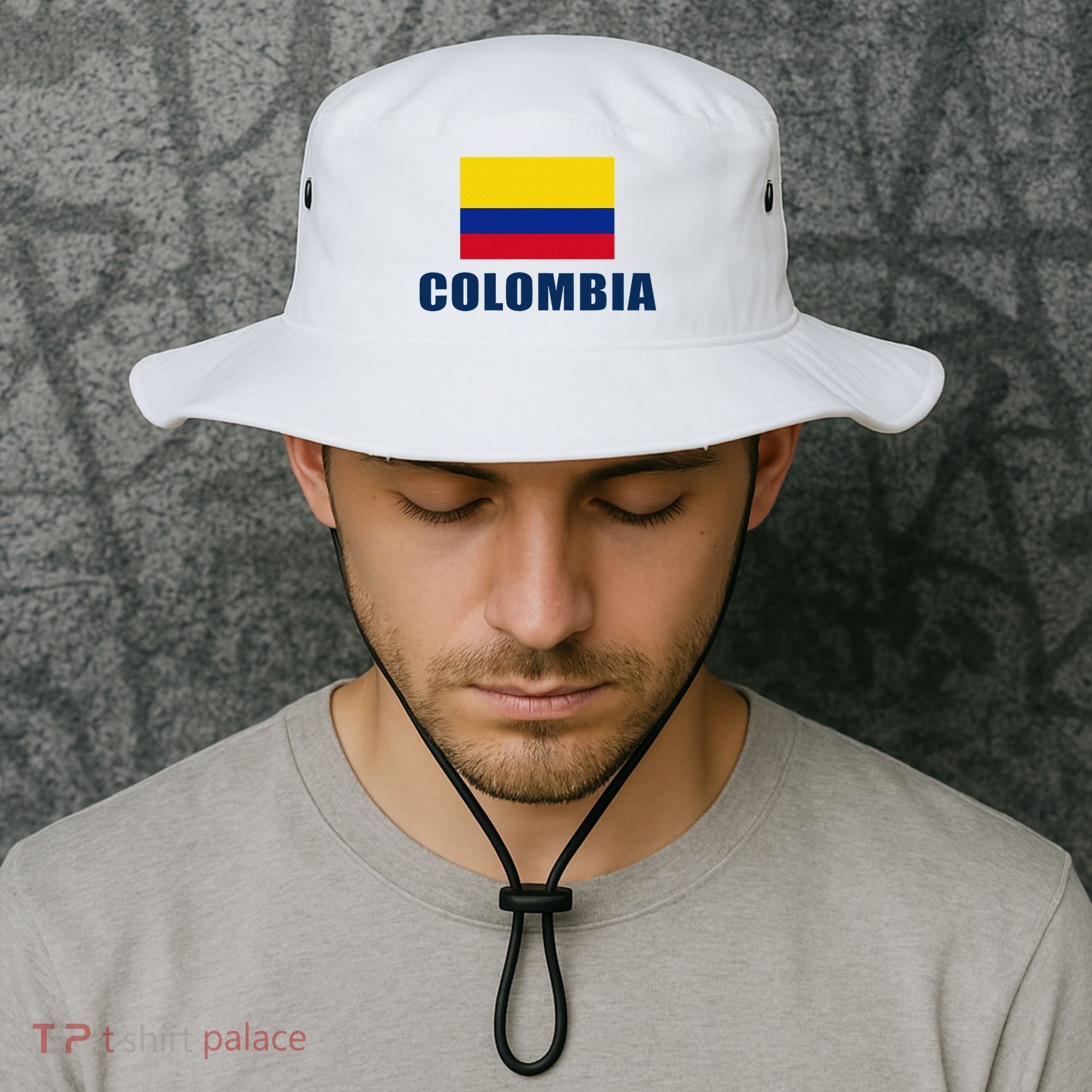 Colombia Gift Columbian Flag Pride Gift Bucket Hat