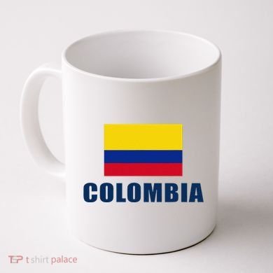 Colombia Gift Columbian Flag Pride Gift Coffee Mug