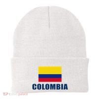 Colombia Gift Columbian Flag Pride Gift Beanie thumb 0