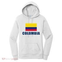 Colombia Gift Columbian Flag Pride Gift Women's Hoodie thumb 0