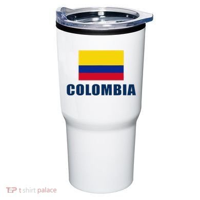 Colombia Gift Columbian Flag Pride Gift Tumbler