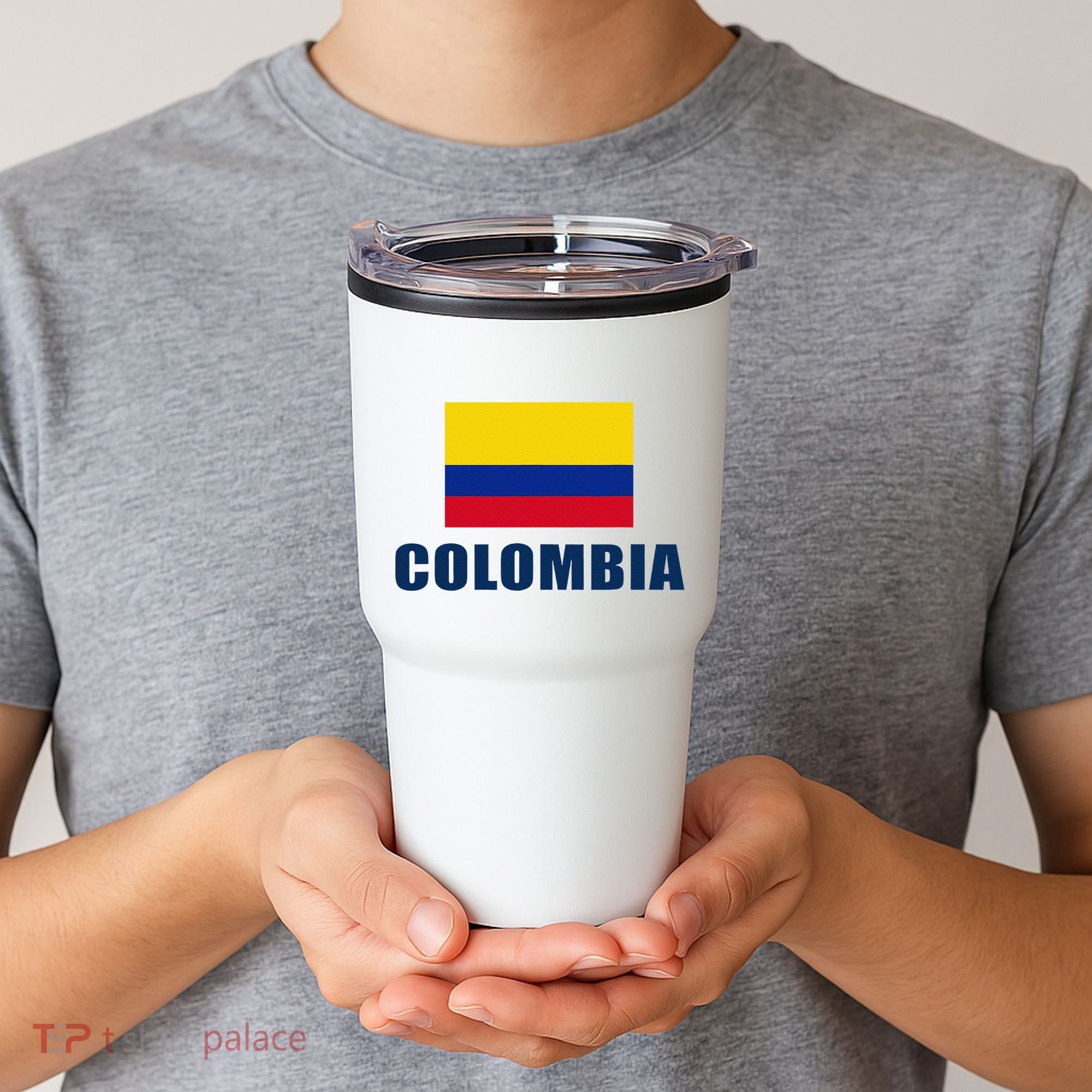 Colombia Gift Columbian Flag Pride Gift Tumbler