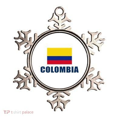 Colombia Gift Columbian Flag Pride Gift Ornament