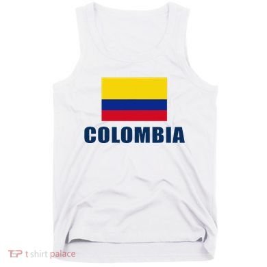 Colombia Gift Columbian Flag Pride Gift Tank Top