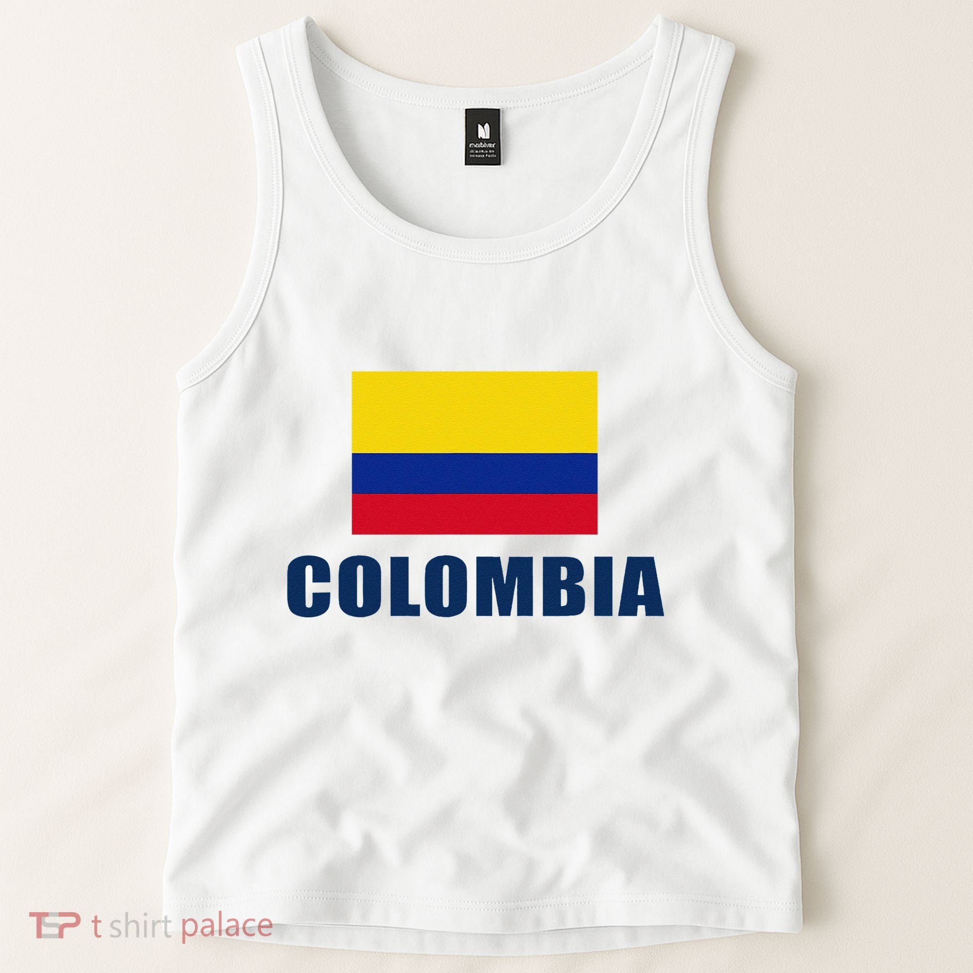 Colombia Gift Columbian Flag Pride Gift Tank Top