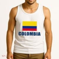Colombia Gift Columbian Flag Pride Gift Tank Top thumb 3