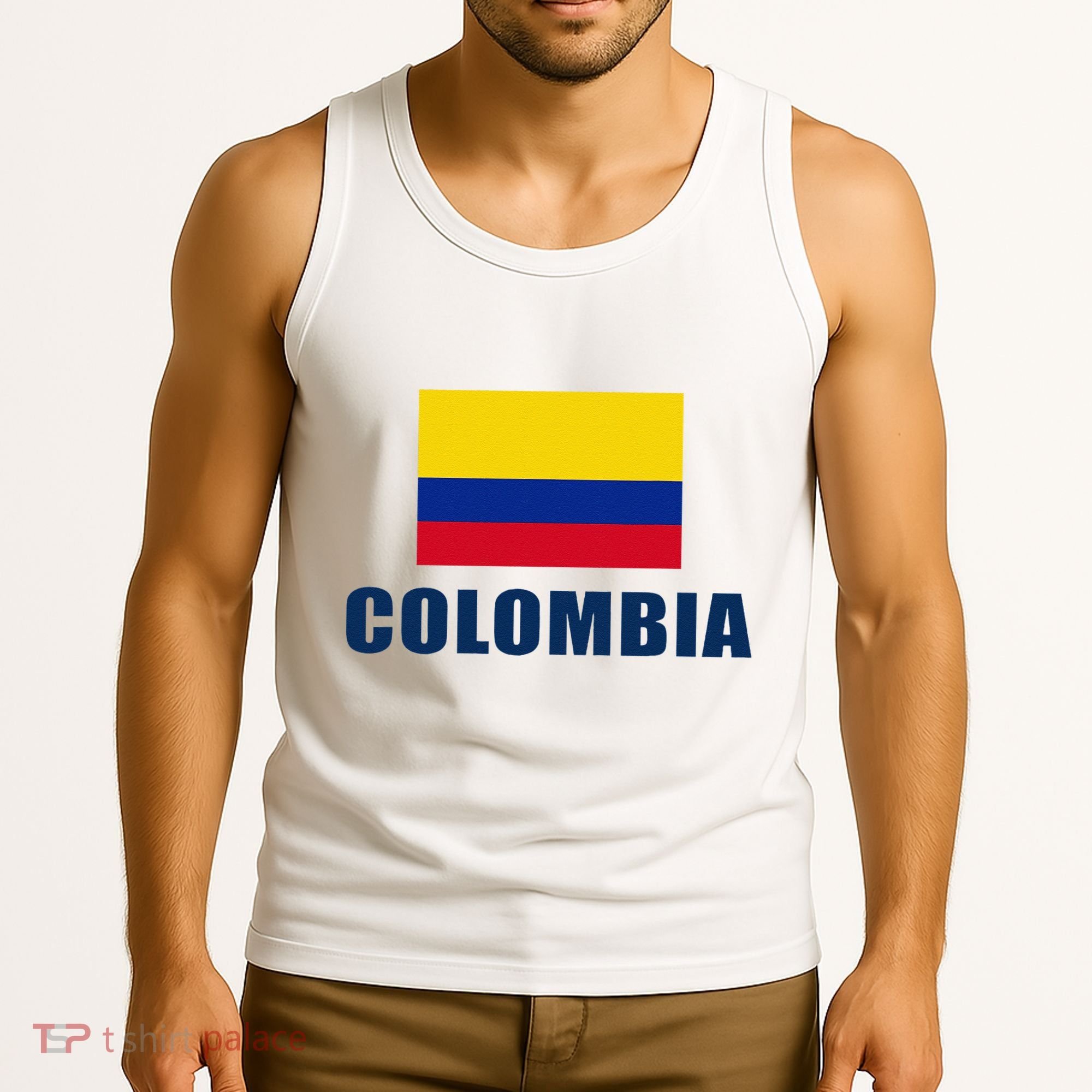Colombia Gift Columbian Flag Pride Gift Tank Top