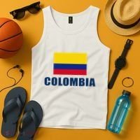 Colombia Gift Columbian Flag Pride Gift Tank Top thumb 4