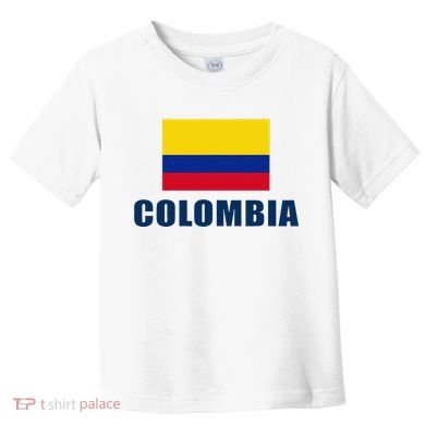 Colombia Gift Columbian Flag Pride Gift Toddler T-Shirt