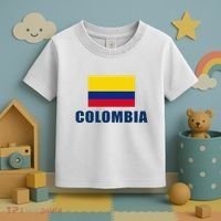 Colombia Gift Columbian Flag Pride Gift Toddler T-Shirt thumb 3