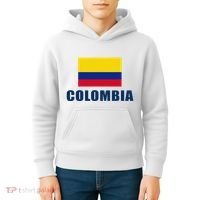 Colombia Gift Columbian Flag Pride Gift Kids Hoodie thumb 4