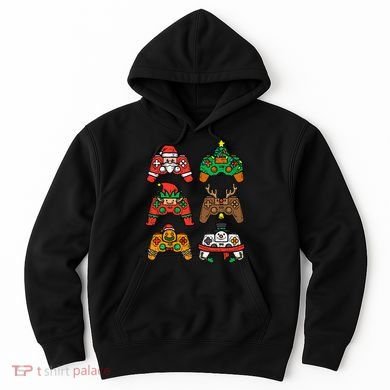 Christmas Gamer Controller Xmas Gaming  Hoodie