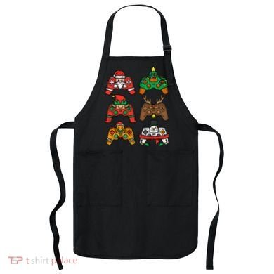 Christmas Gamer Controller Xmas Gaming  Apron