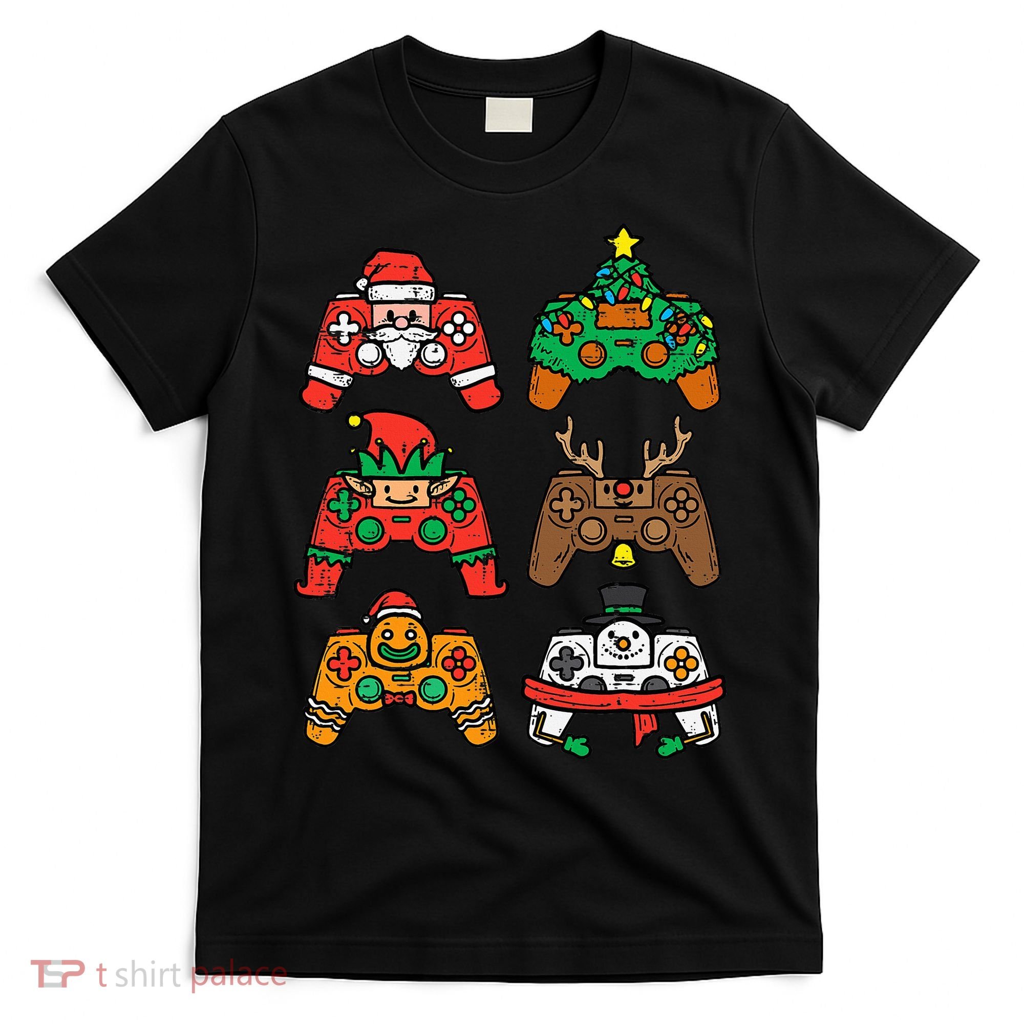 Christmas Gamer Controller Xmas Gaming  T-Shirt