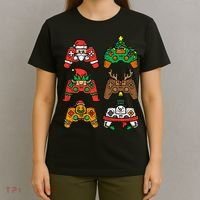 Christmas Gamer Controller Xmas Gaming  T-Shirt thumb 4