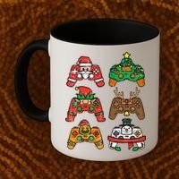 Christmas Gamer Controller Xmas Gaming  Coffee Mug thumb 2