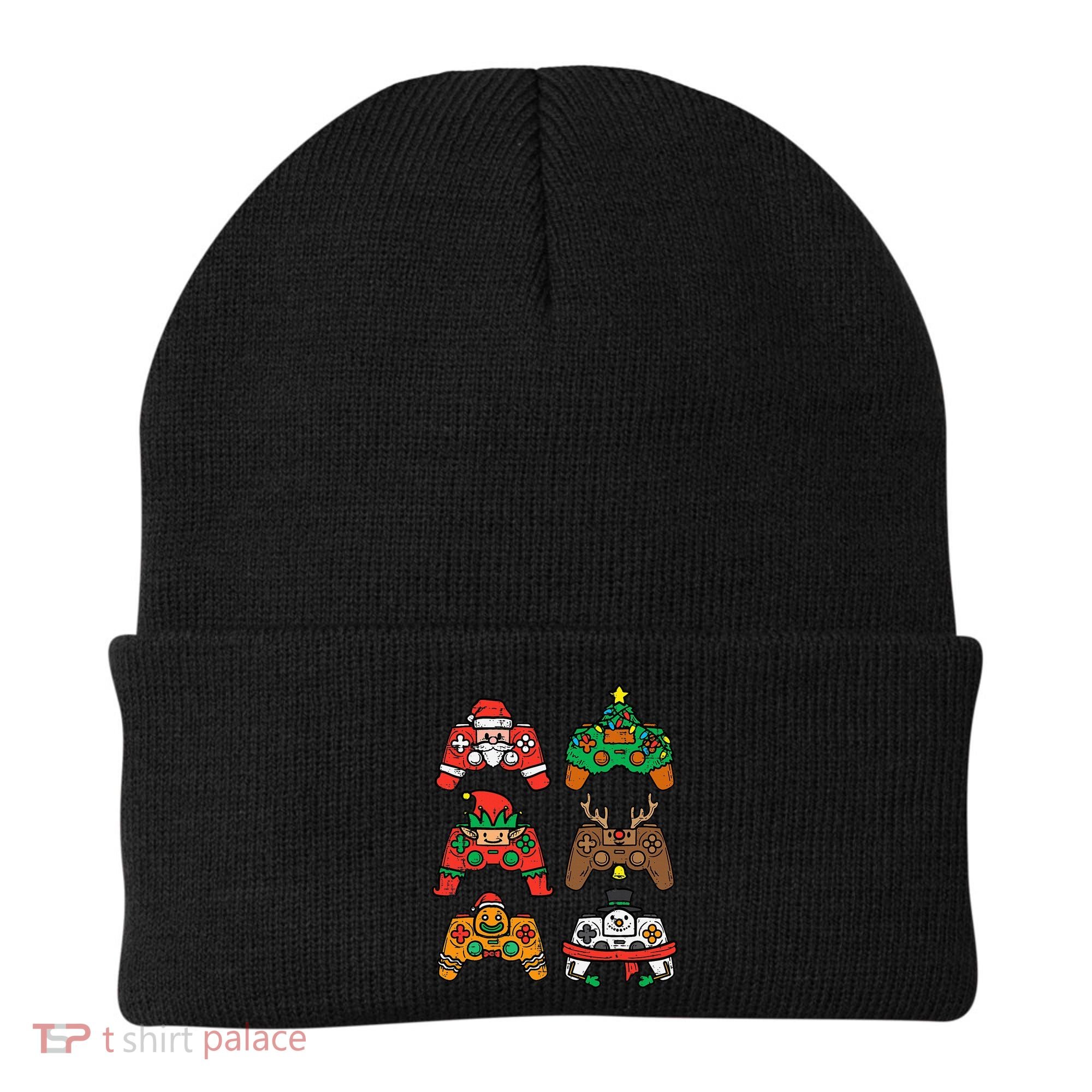 Christmas Gamer Controller Xmas Gaming  Beanie