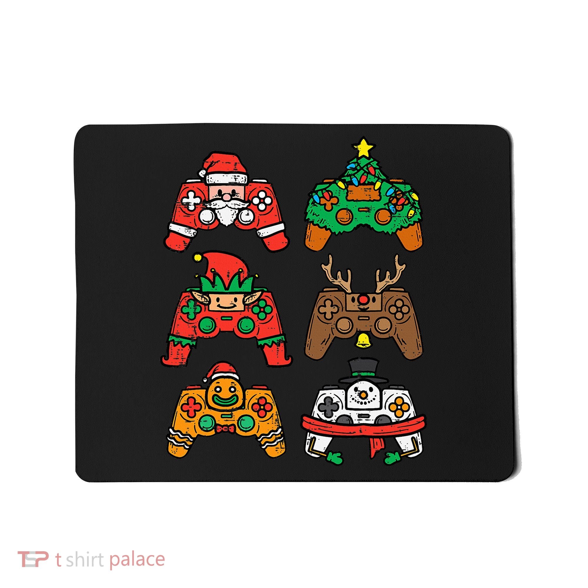 Christmas Gamer Controller Xmas Gaming  Mousepad