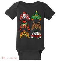 Christmas Gamer Controller Xmas Gaming  Baby Bodysuit thumb 0