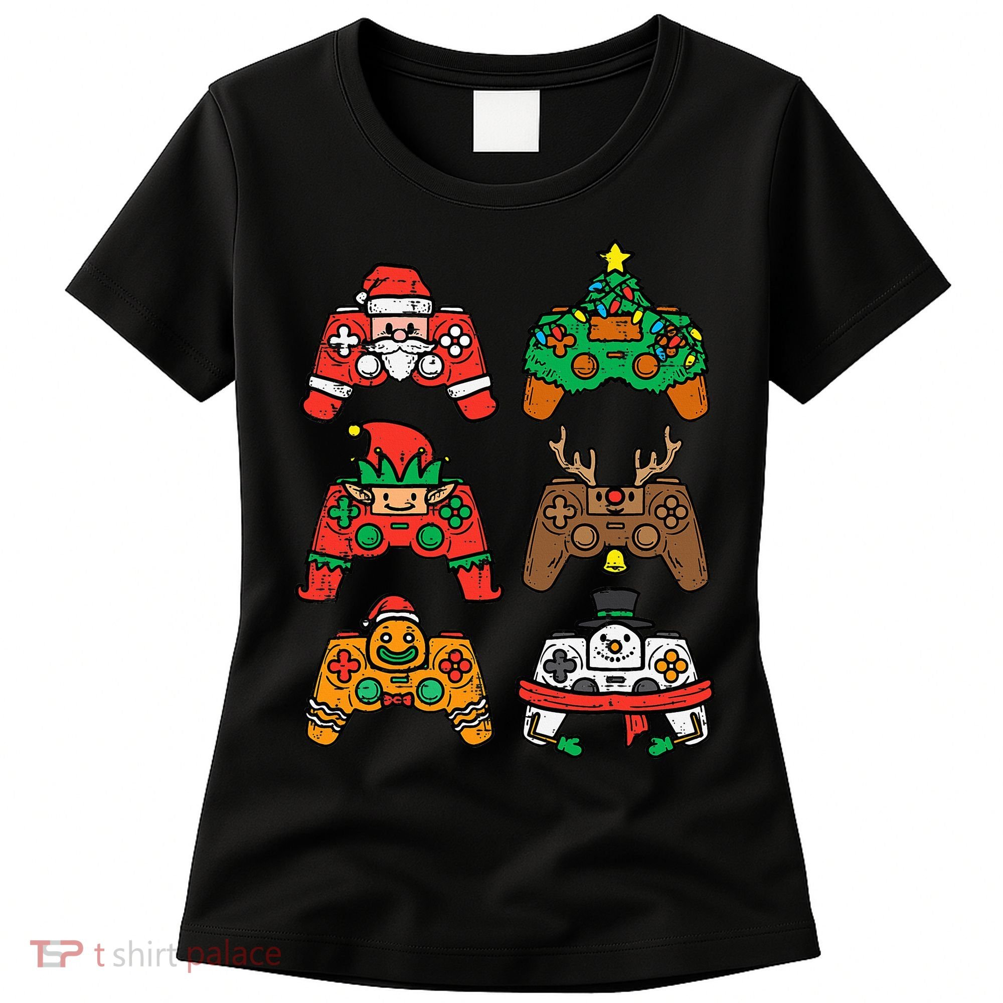 Christmas Gamer Controller Xmas Gaming  Women's T-Shirt