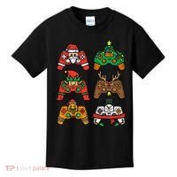Christmas Gamer Controller Xmas Gaming  Kids T-Shirt thumb 0
